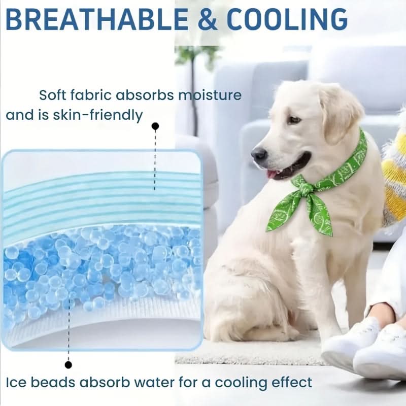 ChillPaws – Reusable Cooling Bandanas for Pets