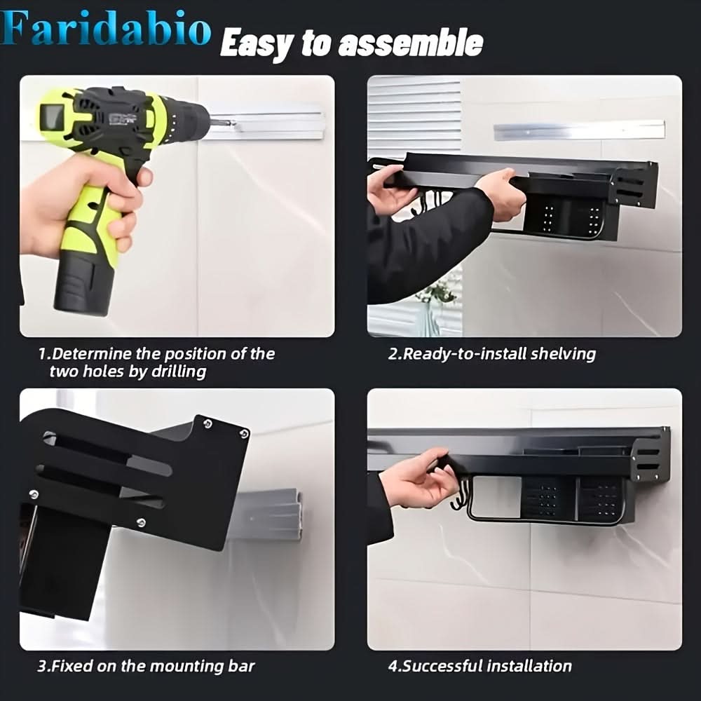 SmartSpace – Wall-Mounted Kitchen Storage Solution