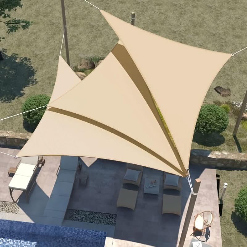 Cornerstone Shade – Triangular Outdoor Sunshade Sail