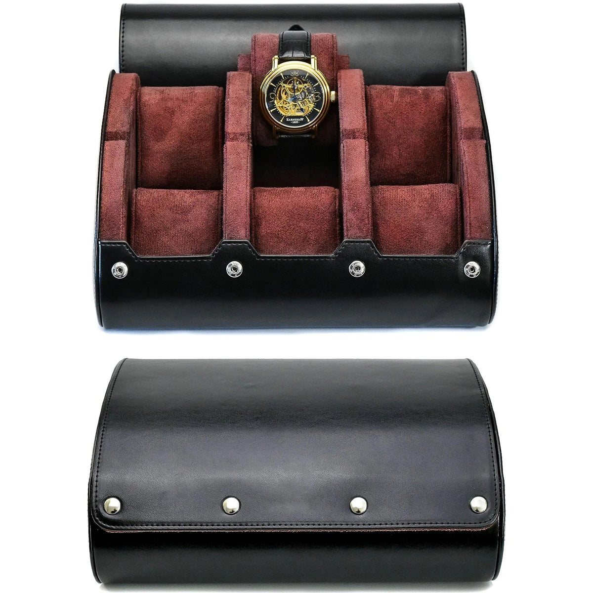 Elegant Watch Organizer for Travel and Display