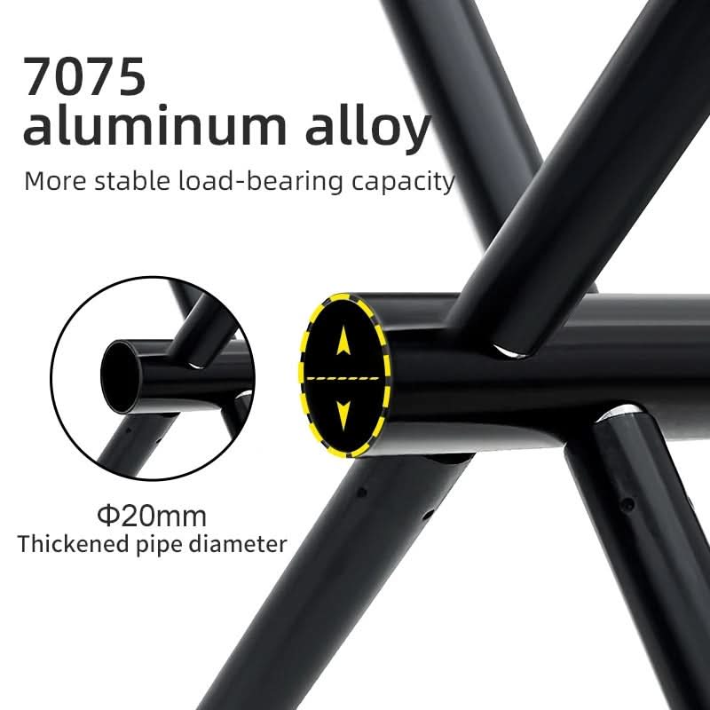 Lightweight Travel Buddy – Portable Aluminum Folding Stool
