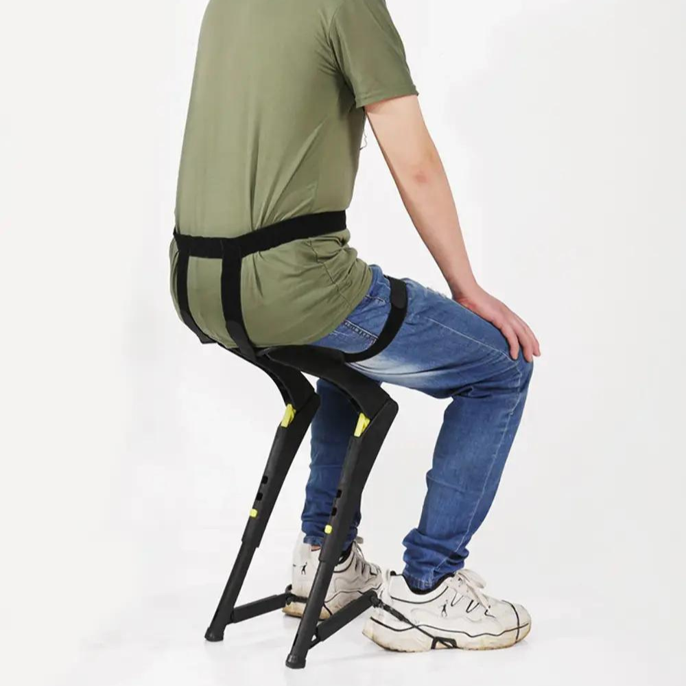 Adjustable Lightweight Outdoor Folding Stool for Sports