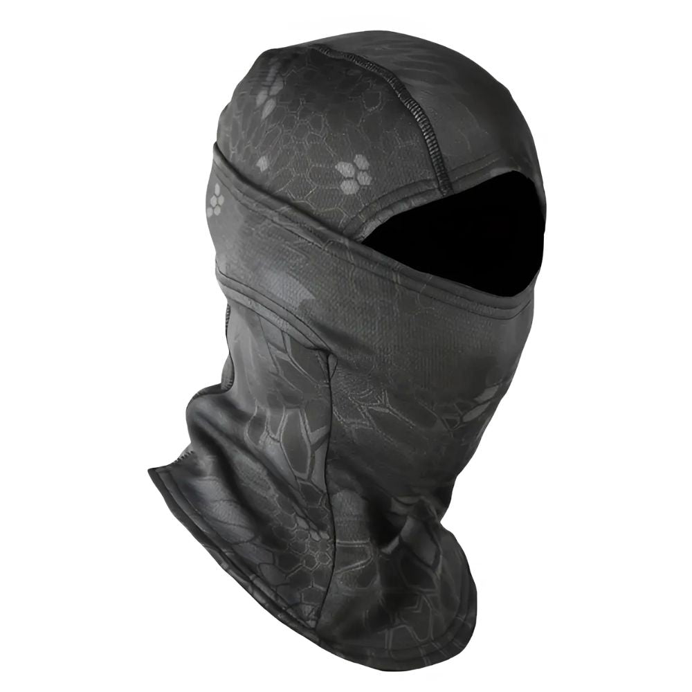 All-Weather Fleece-Insulated Camo Face Mask