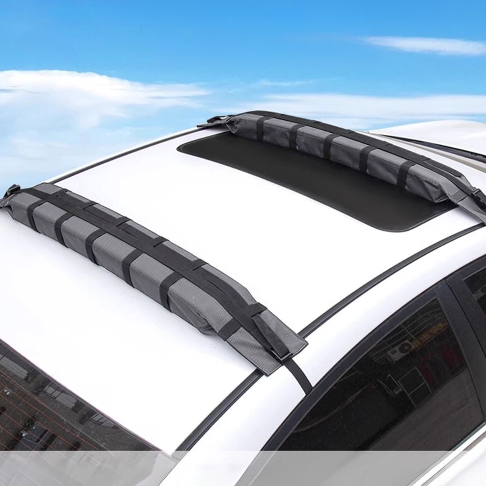 Versatile Car Roof Protection Pads for Gear Transport
