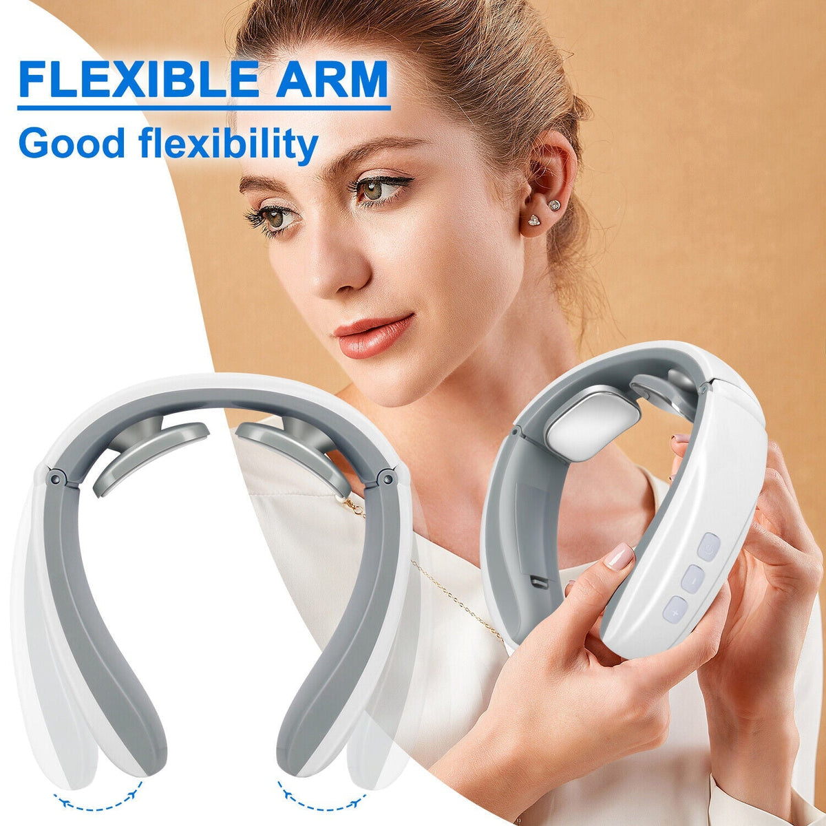 Rechargeable Pulse Neck and Shoulder Massage Device