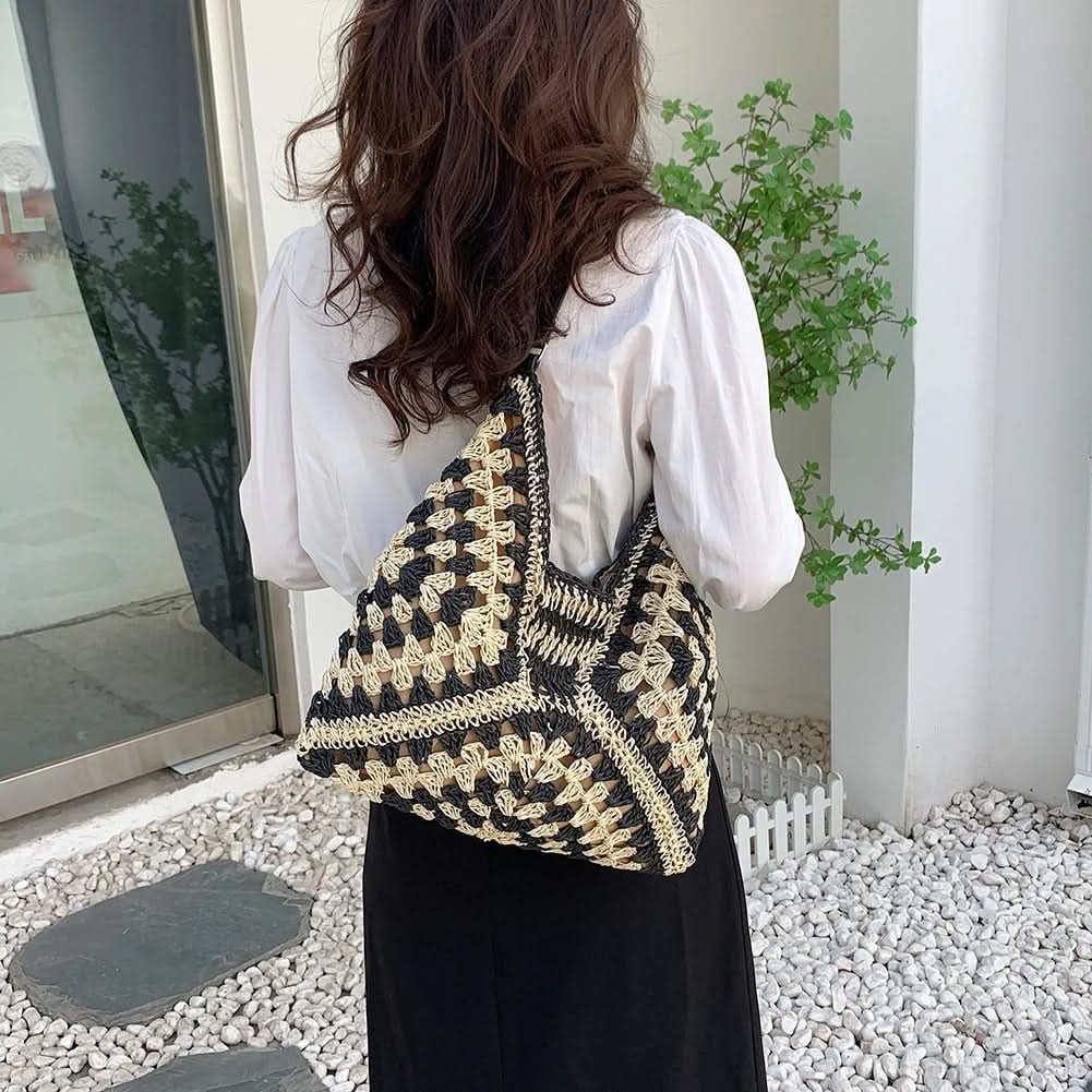 ChicWoven – Stylish Crochet Beach Tote for Effortless Summer Vibes