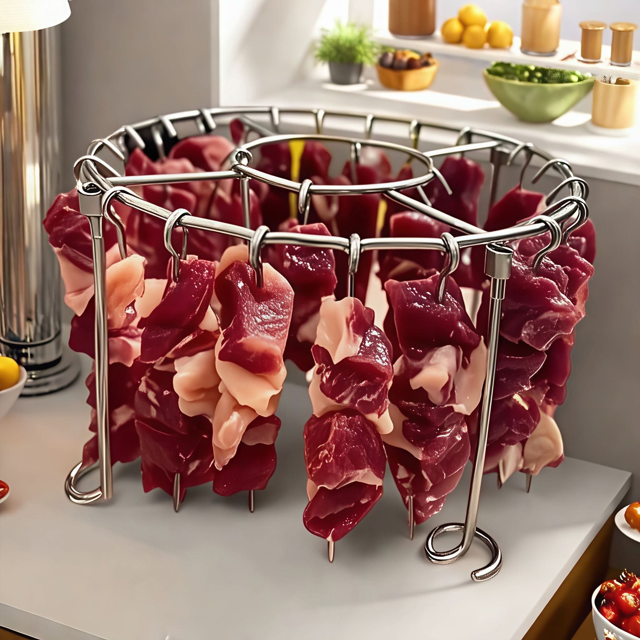 SkewerMaster - Premium Vertical Cooking Rack Set