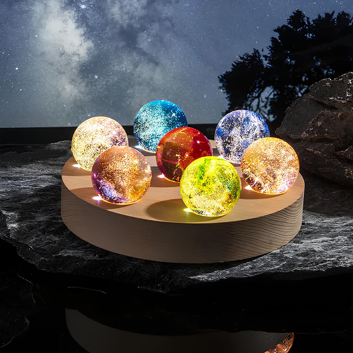 Astro Orbs - Cosmic Crystals for Glowing Decor