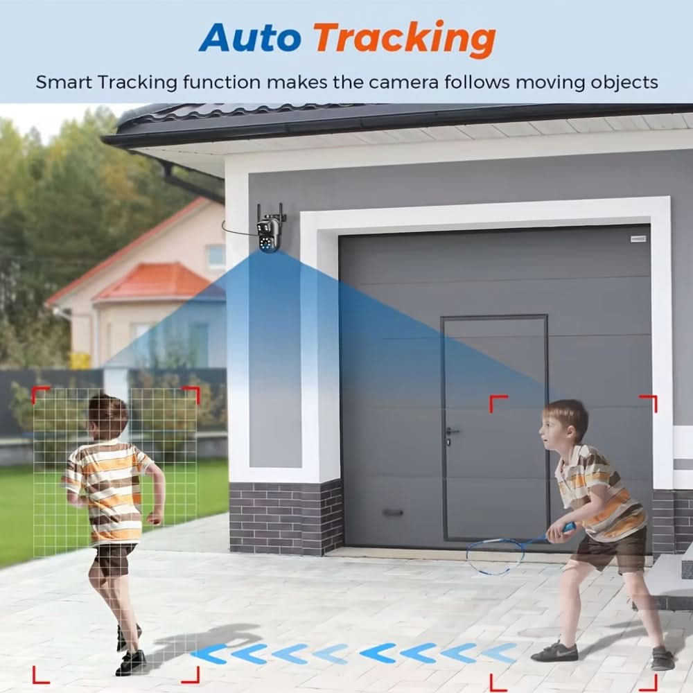 VigilantEye – Smart Dual Lens Outdoor Security Camera