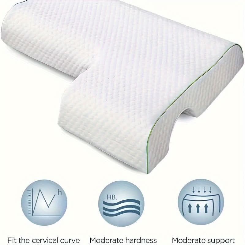CloudNest – Adaptive Cooling Foam Pillow for Ultimate Comfort