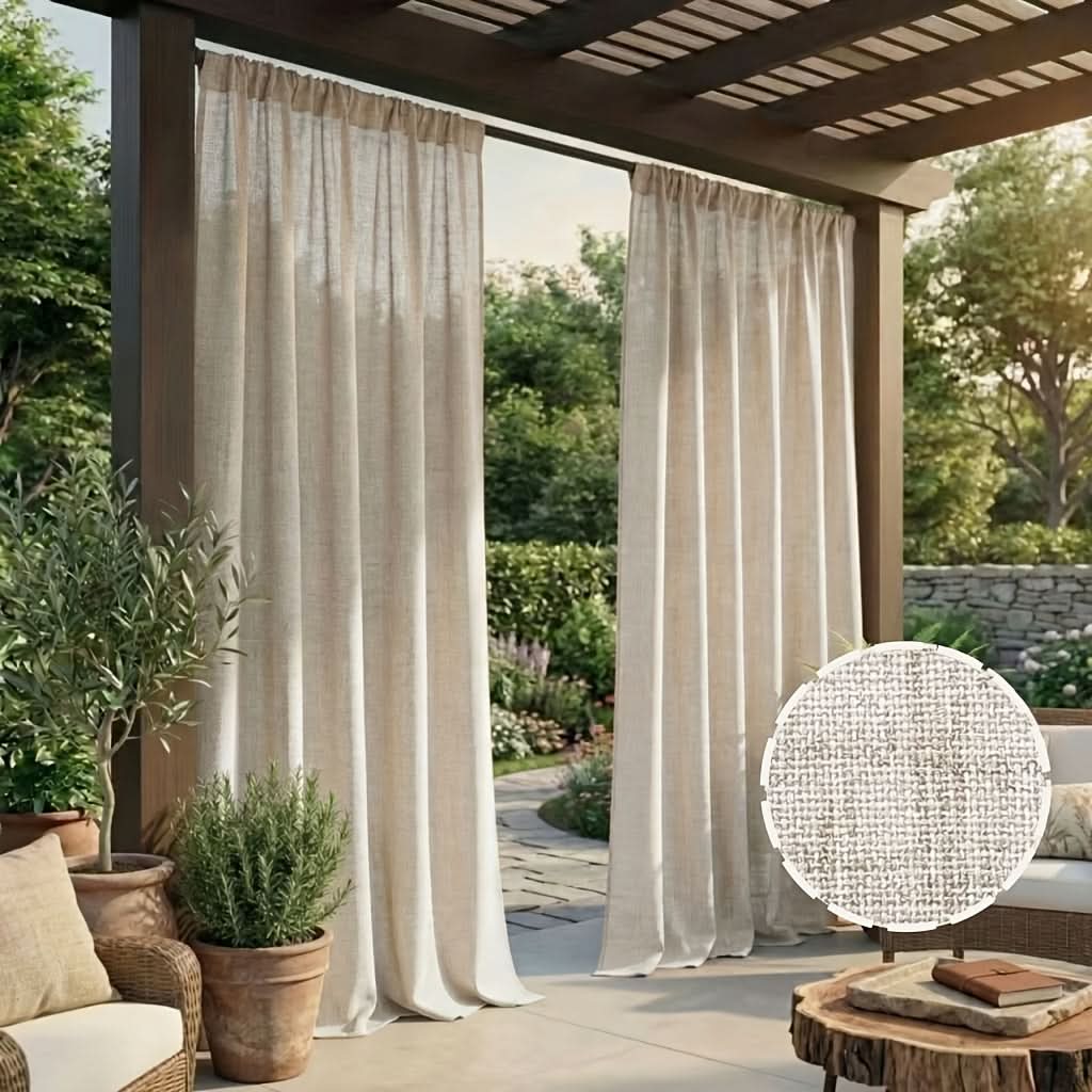 Breezy Haven – Elegant Outdoor Drapes for Stylish Spaces