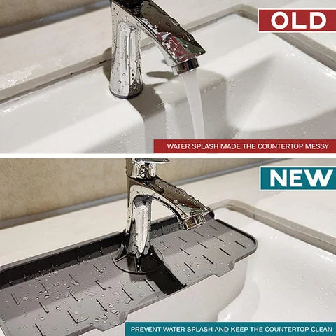 Flexible Drip Catcher for Faucet Handles