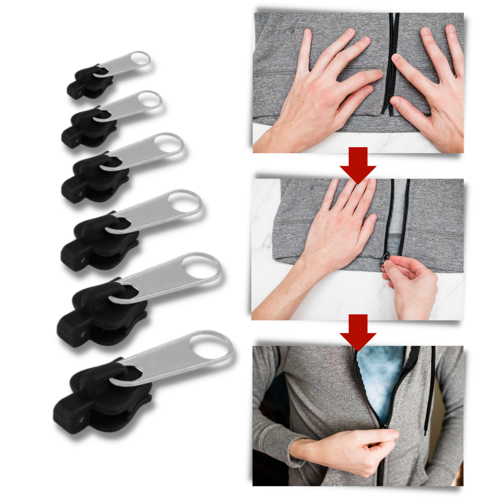 Universal Zipper Repair Kit for Quick Fixes