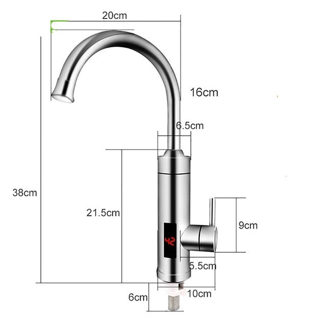 Smart Electric Kitchen Tap for Effortless Cooking