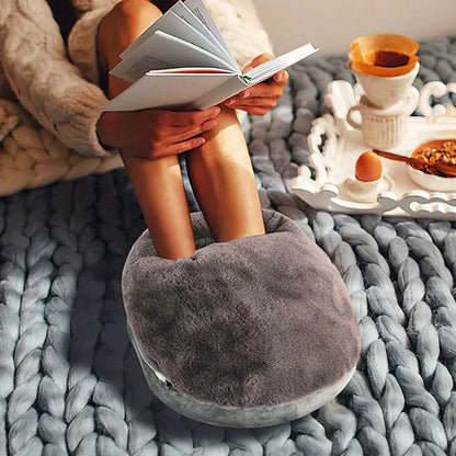 Deluxe Electric Foot Heater with Customizable Temperature Control