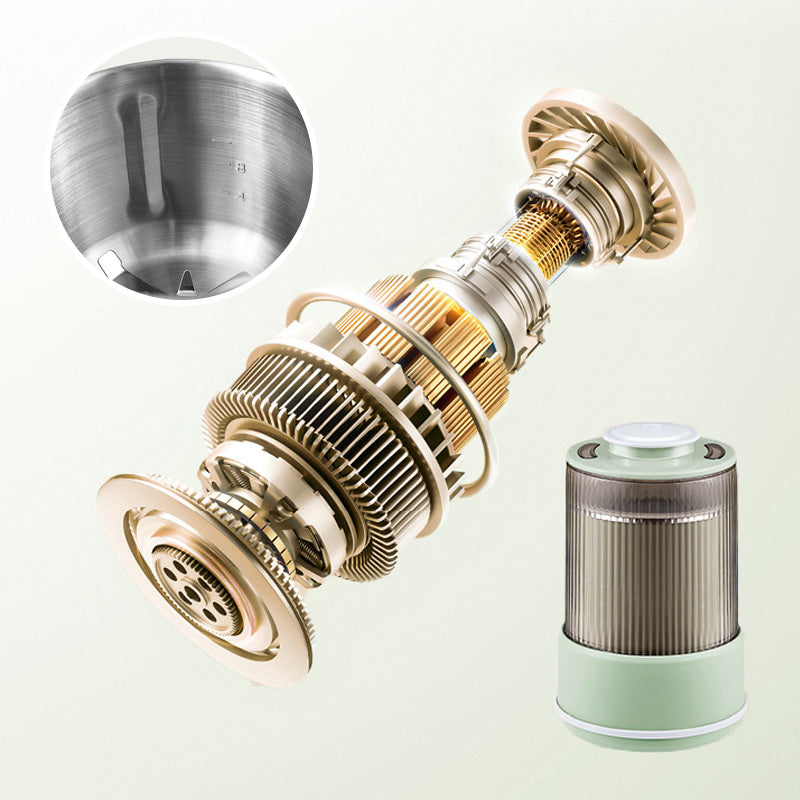 Dual-Layer Precision Grain Mill for Effortless Grinding
