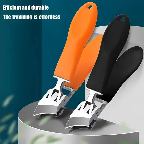 Precision Nail Clipper with Splash Guard Technology