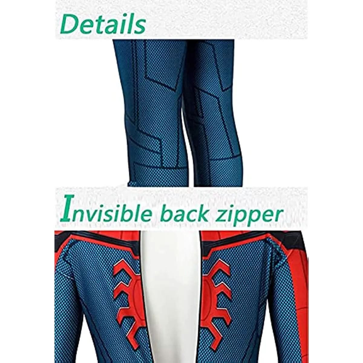 Heroic Full-Body Costume with Removable Mask for Everyone