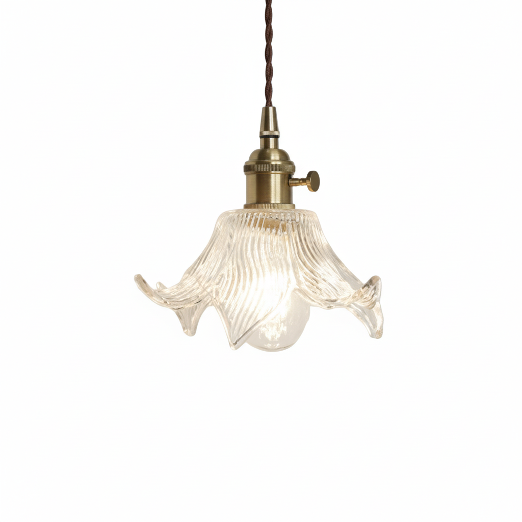 Elegant Glass Hanging Light Fixture