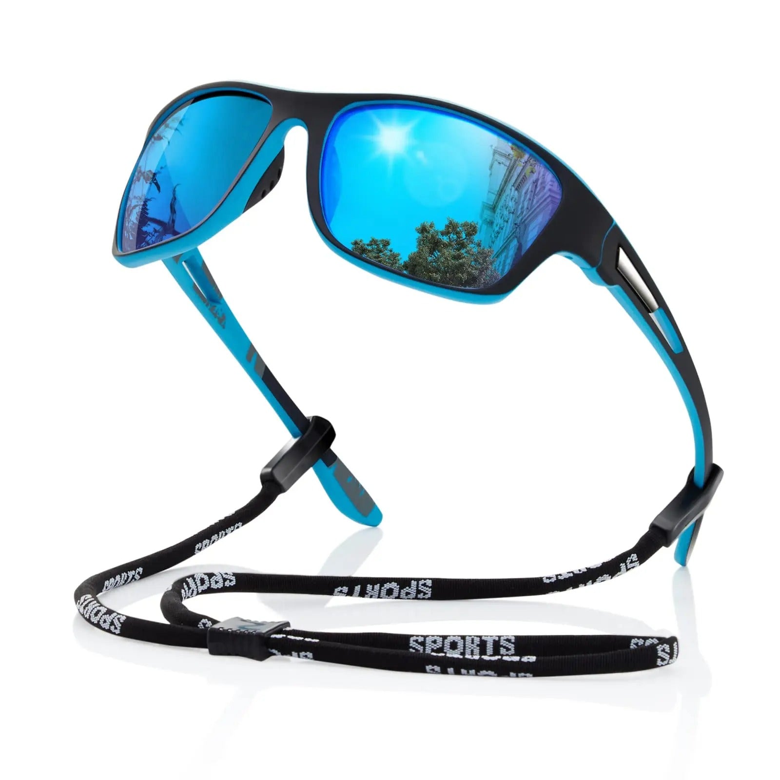 VisionGuard | Men's UV400 Polarized Sports Sunglasses for Active Lifestyles