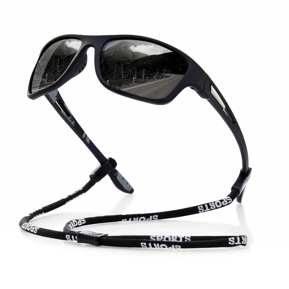 VisionGuard | Men's UV400 Polarized Sports Sunglasses for Active Lifestyles