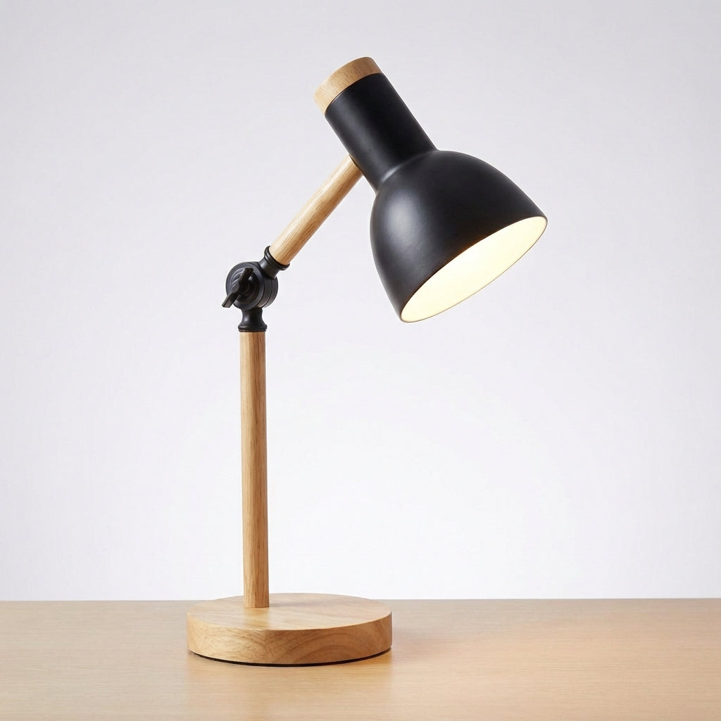 Adjustable Task Lamp with Angled Design