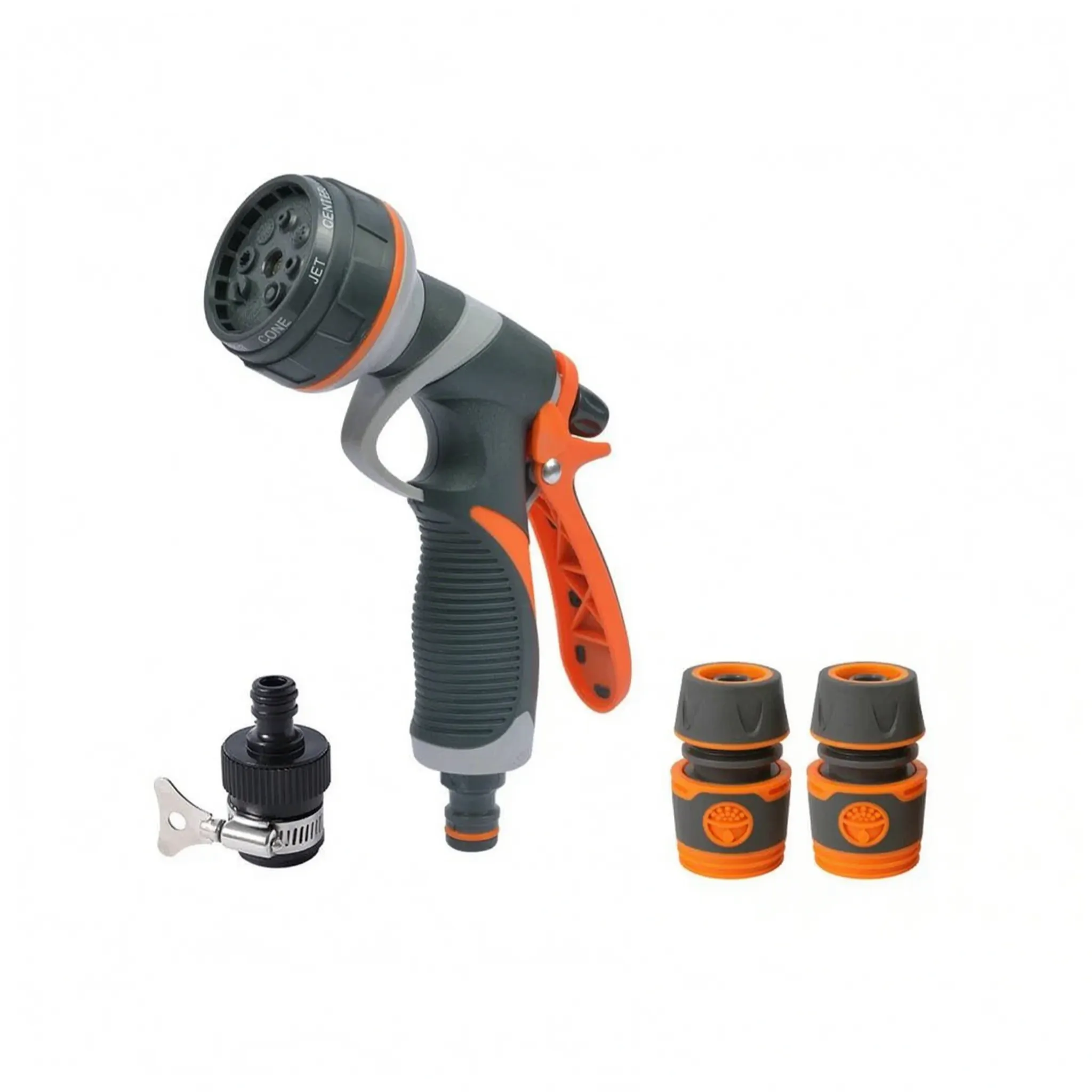 Flexible Garden Hose Sprayer with Adjustable Settings