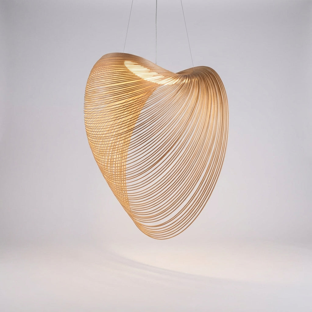 Height-Adjustable Pendant Light Fixture