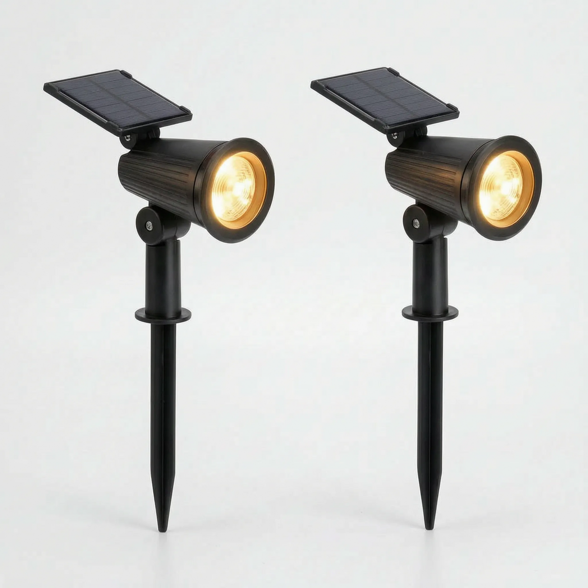 Solar Spotlight for Outdoor Use - Adjustable Design