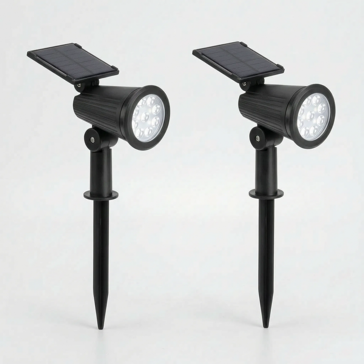 Solar Spotlight for Outdoor Use - Adjustable Design