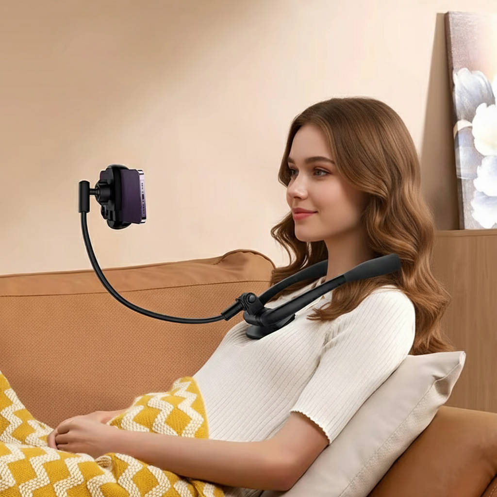 Versatile Phone Stand | Ergonomic Holder with 360-Degree Flexibility