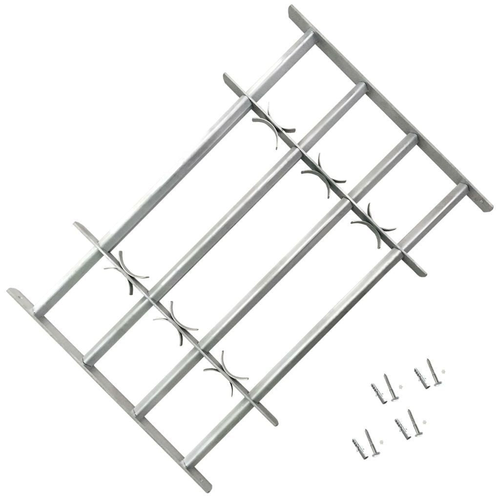 Customizable Steel Window Guard | Sturdy Design with Triple Reinforcement