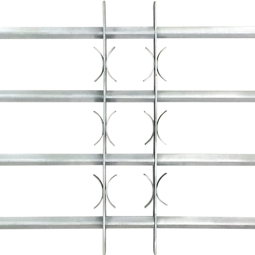 Customizable Steel Window Guard | Sturdy Design with Triple Reinforcement