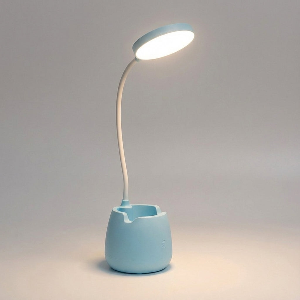 Flexible Neck Desk Light - Adjustable Brightness