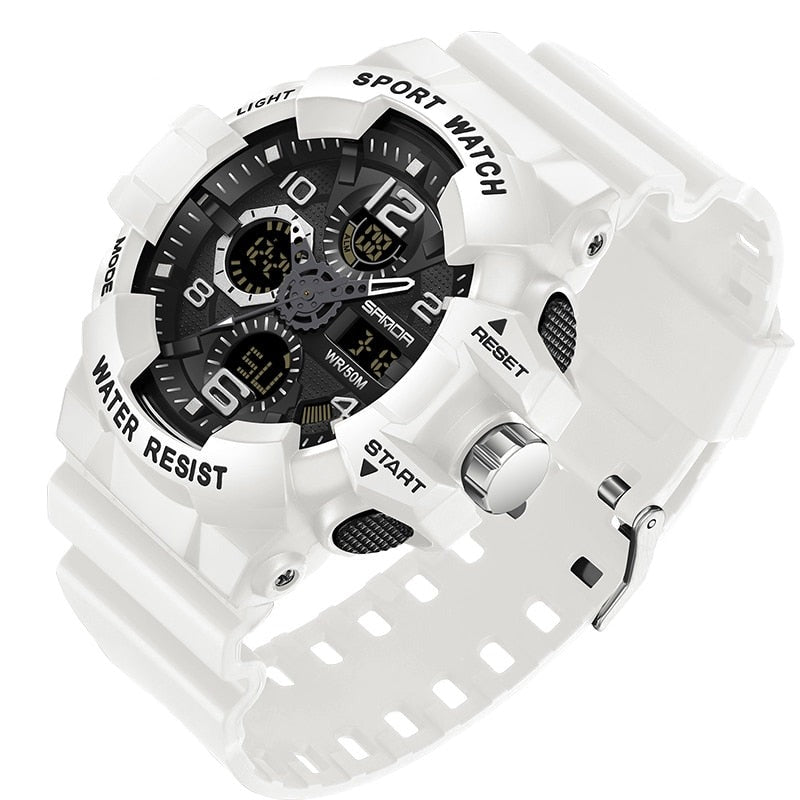 Rugged Explorer | Waterproof Digital Watch for Outdoor Adventures