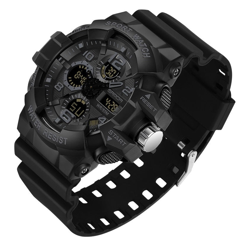 TrekMaster Pro | Rugged Waterproof Digital Watch for Explorers