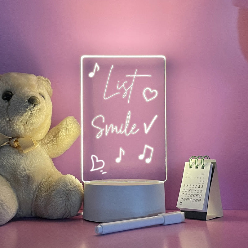 Light-Up Message Board for Notices