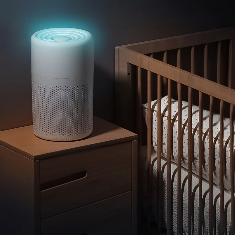 Compact HEPA Air Cleaner for Fresh Indoor Air