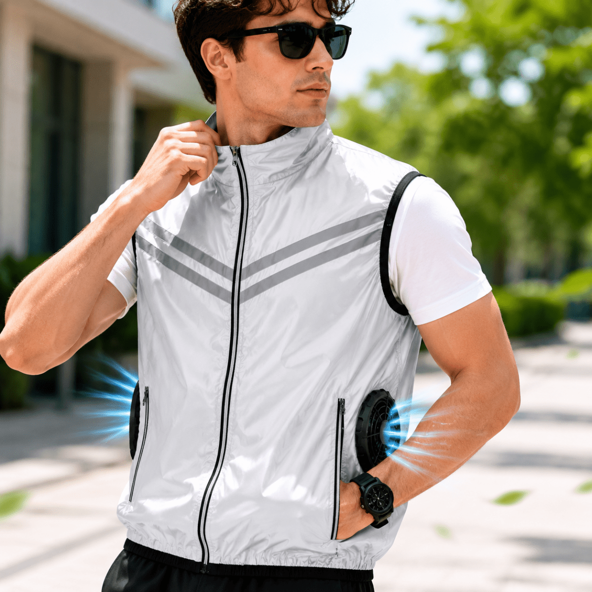 ChillEase | Airflow Vest with Built-in Fan for Ultimate Comfort