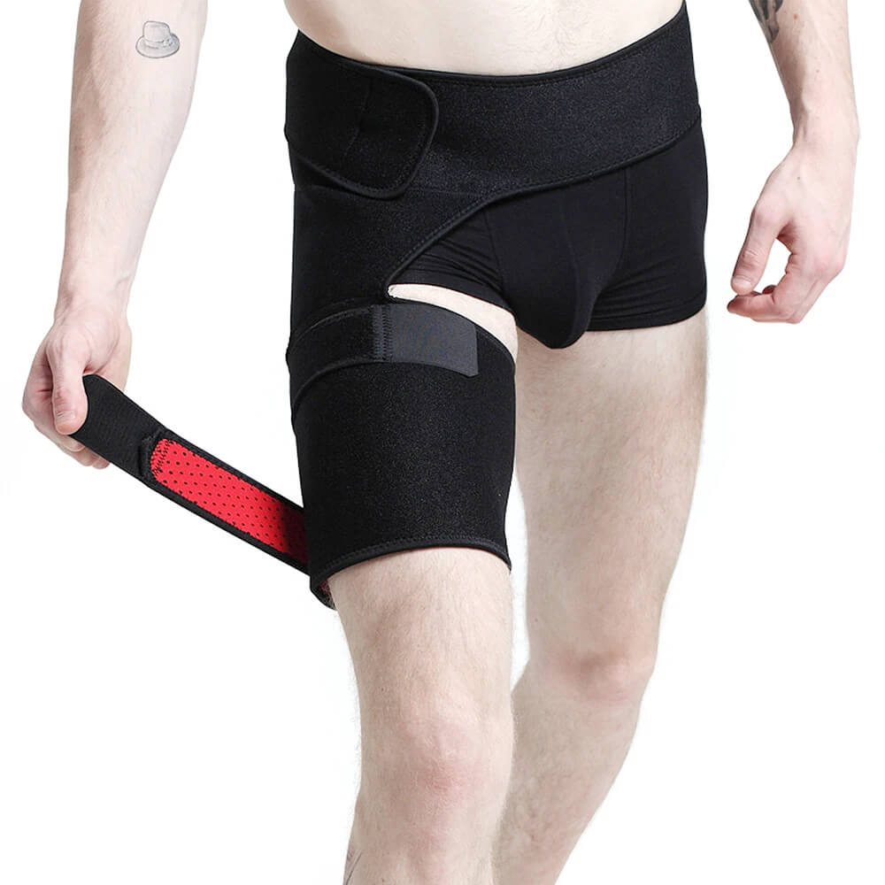 FlexiSupport | Customizable Hip & Thigh Compression Brace for Active Living