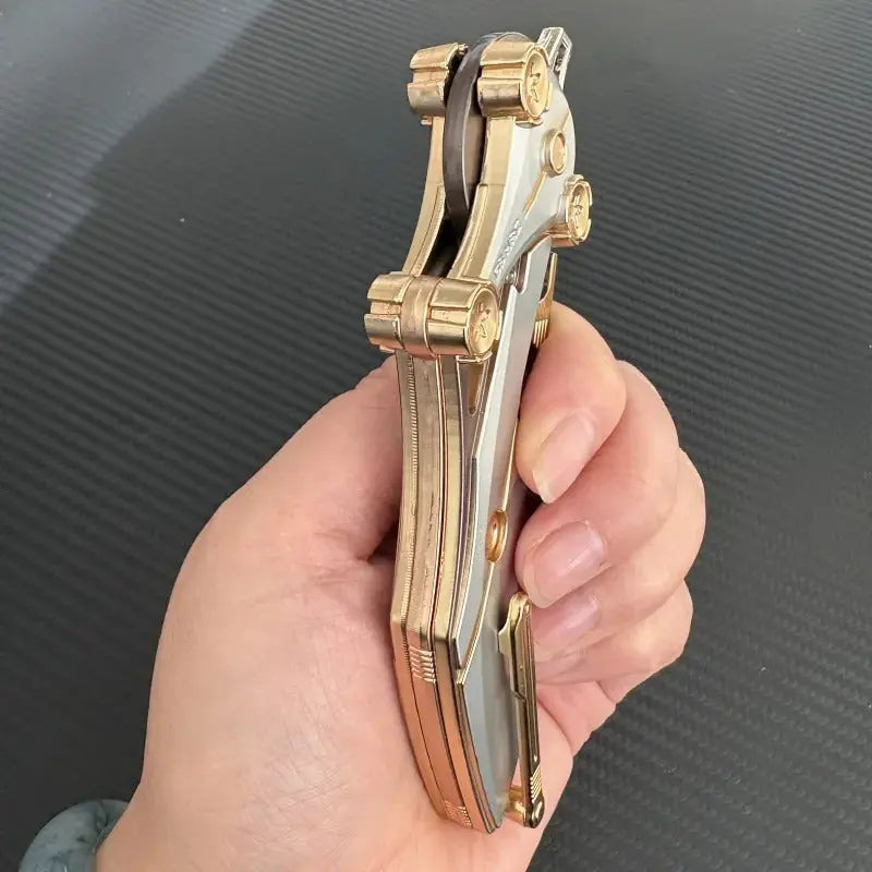 Premium Folding Knife with Durable Steel Blade | Compact EDC Essential