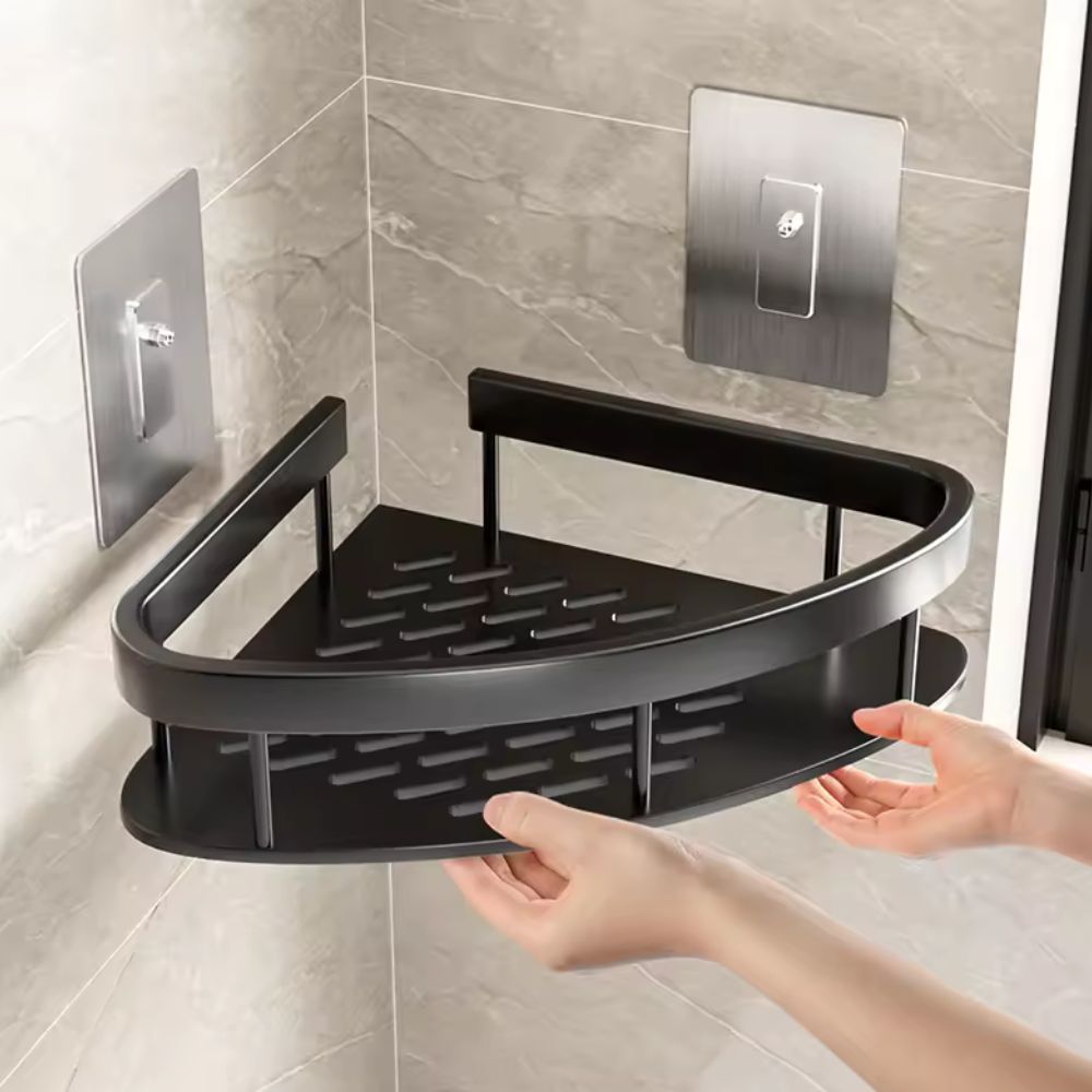 AquaLift | Modern Shower Organizer with Adjustable Hook