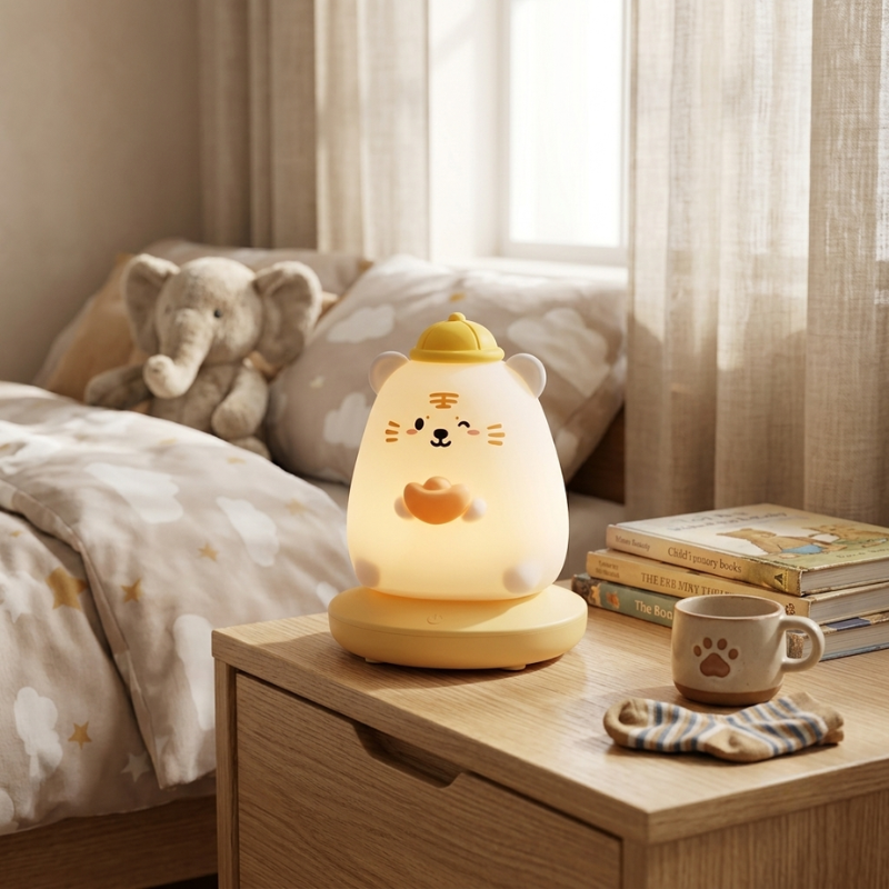 Whimsical Animal Shaped LED Table Lamp for Kids