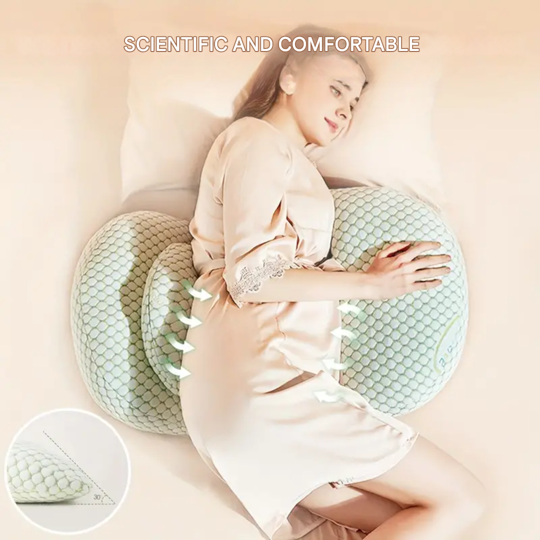 Maternity Support Pillow for Enhanced Comfort and Relief