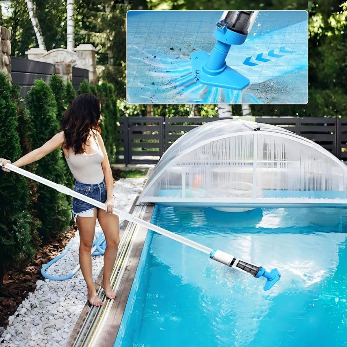 AquaSleek - Wireless Pool Cleaning Solution