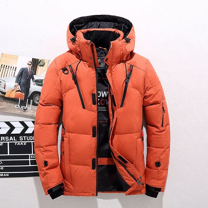 FrostGuard – Waterproof Insulated Winter Parka for Outdoors