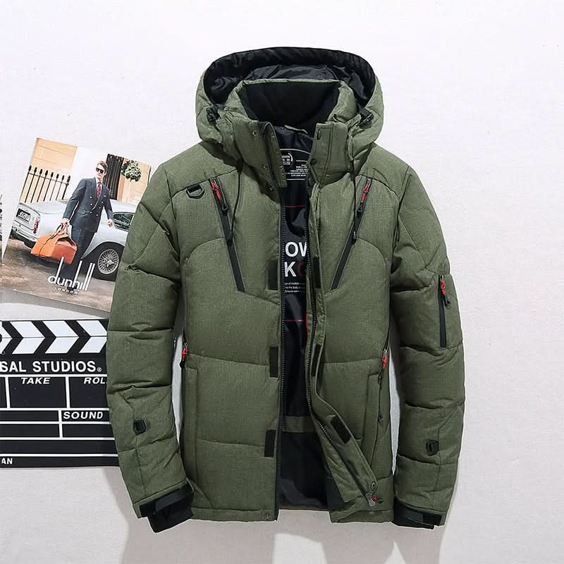 FrostGuard – Waterproof Insulated Winter Parka for Outdoors
