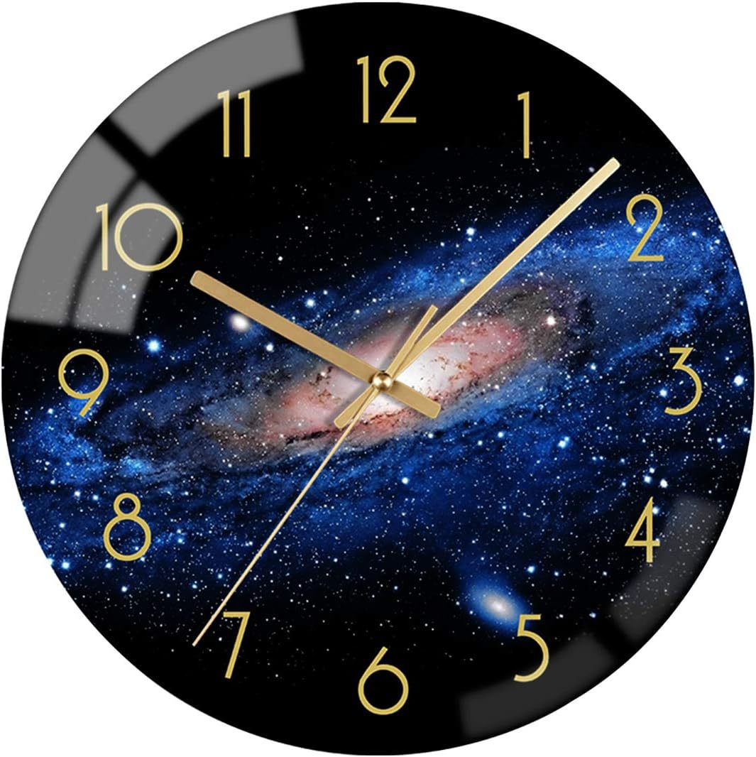 Elegant 12-Inch Contemporary Wall Clock for Home Style