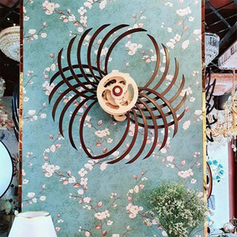 Elegant Motion Art Piece | Handcrafted Wooden Kinetic Decor