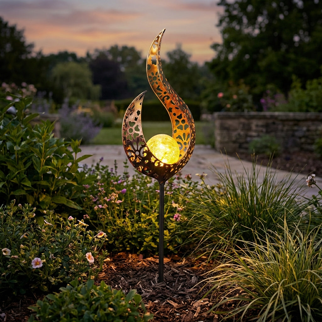 Decorative Garden Pathway Light - Solar Powered